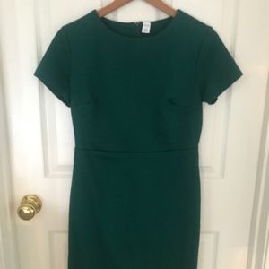 Old Navy Petite Knit Sheath Dress Emerald Green